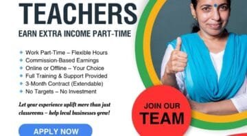 Part-Time Opportunity For Teachers