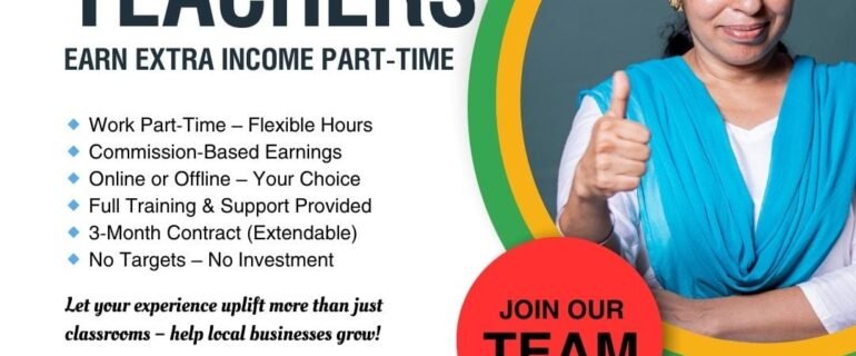 Part-Time Opportunity for Teachers